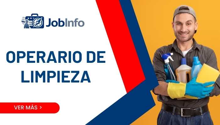 Operario de Limpieza