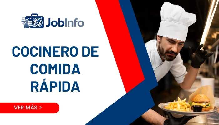 Cocinero de comida rápida