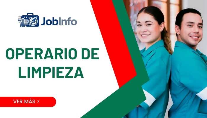 Se buscan operarios de Limpieza en México